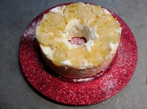 Angel cake con ananas