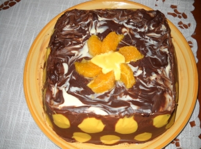 Torta nutella e arancia