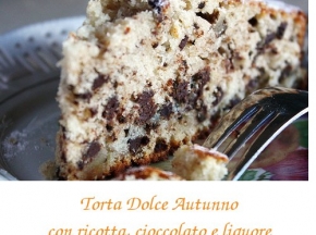 Torta dolce autunno