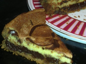 Cheese cake marmorizzato alla vaniglia