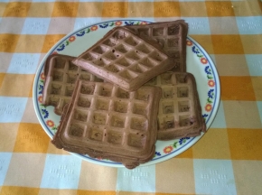 waffle al cioccolato