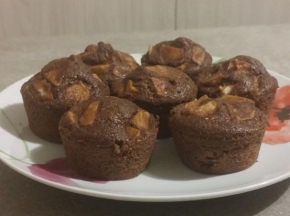 Muffins mela e cacao