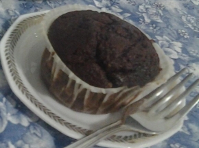 Muffin al cioccolato e caffè