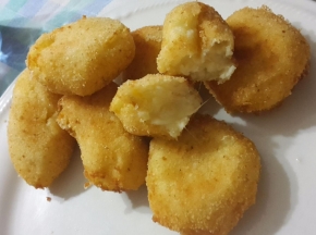 Crocchette di patate con cuore di mozzarella