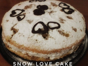 Snow Love Cake
