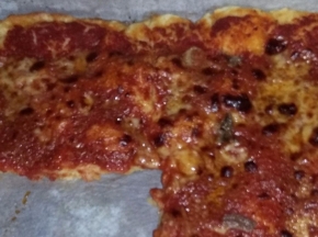 Pizza con lievito pizza alta