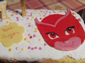 Torta 7° compleanno Linda - Chiffon Cake