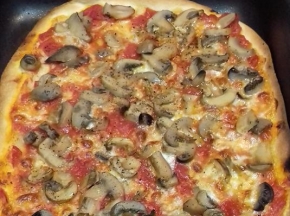 Pizza Margherita e Funghi!