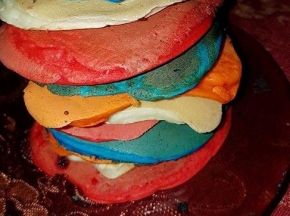 Pancake colorati