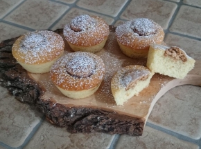 Muffin con amaretti