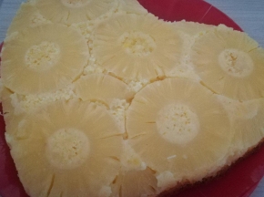 Torta rovesciata all'ananas light