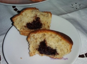 Muffin alla banana con sorpresa