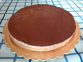 Cheesecake mascarpone panna e cioccolata
