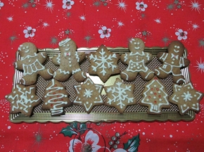 Biscotti di Pan di zenzero natalizi
