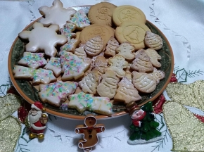 Biscottini di Natale alle mandorle