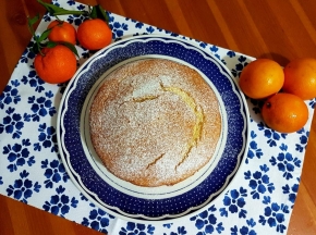 Torta soffice all’arancia e mandarino