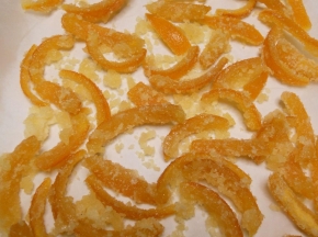 Scorze di arance candite/caramellate (Ricetta della Dolcina Luanak)