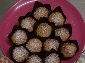 Muffin gocce di cioccolato