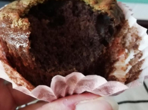Chocolate pepper muffin