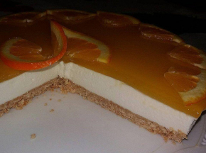 Cheesecake all'Arancia