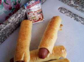 Hot dog al forno