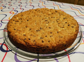 Torta Cookie al Burro d'Arachidi