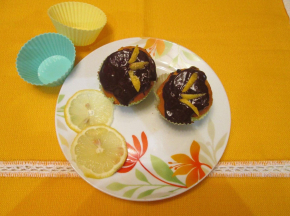muffin limone e cioccolato