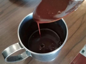 Topping cioccolato e caffè