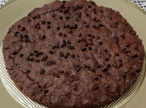 Torta cookies al cioccolato