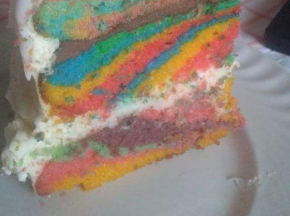 Torta arcobaleno 🌈