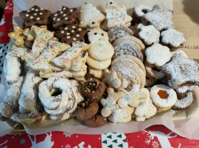Biscotti natalizi vaniglia &amp; cacao