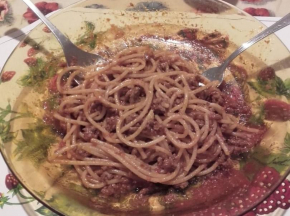 Spaghetti con ragù ☺️