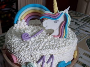 Torta unicorno