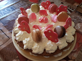 Cream tart compleanno