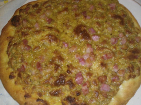 Pizza pistacchio