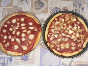 Pizze soffici- 4 formaggi e Margherita