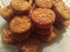 Muffin fragola e mele