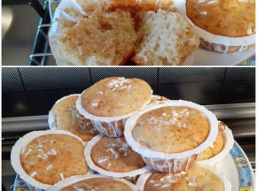 Muffin mela e mandarino