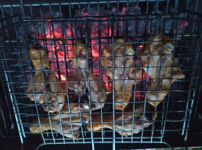 Pollo arrostito al barbecue