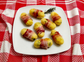Crocchette di patate con bacon