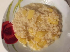 Risotto all’ananas