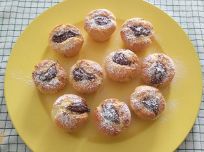 Muffins con la nutella
