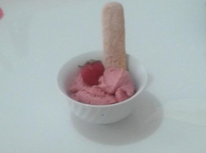 gelato alle fragole senza gelatiera