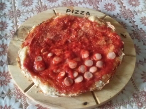 pizza in padella