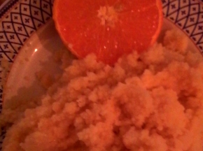 Cous cous alle arance e pere