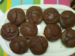 Muffins banane e cioccolato