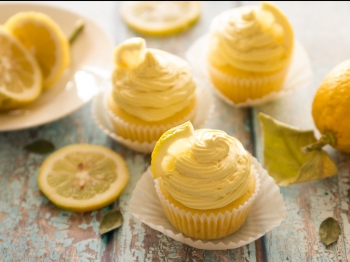 Cupcake mimosa al limone