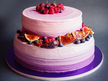 Cake design, arriva la moda dello stile ombre per le wedding cake