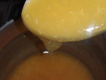 Crema all'arancia senza uova e latte