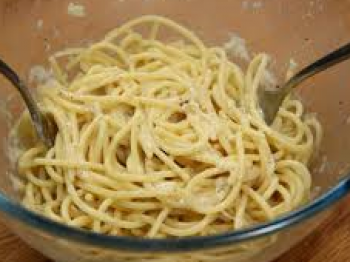 Spaghetti al pecorino romano